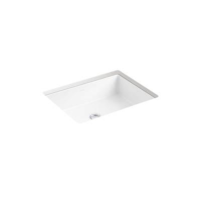 19-3/4'' rectangular undermount bathroom sink