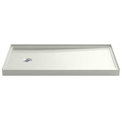 Kohler Rely 60-in x 32-in Single-Threshold Shower Base with Left-Hand Drain, Dune by Kohler