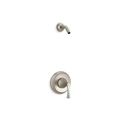 Kohler BuckleyE Rite-Temp shower trim kit, without showerhead - Vibrant Brushed Nickel by Kohler