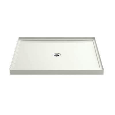 Kohler Reply 48-in x 42-in Single-Threshold Shower Base with Center Drain, Dune by Kohler