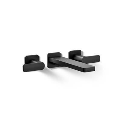 Kohler Parallel Wall-mount bath faucet trim - Matte Black by Kohler
