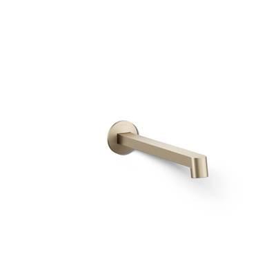 Kohler Components Wall-mount bathroom sink faucet spout with Row design, 1.2 gpm - Vibrant Brushed Bronze by Kohler