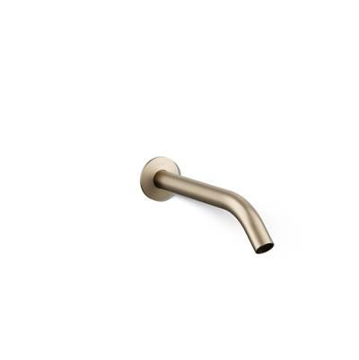 Kohler Components Wall-mount bathroom sink faucet spout with Tube design, 1.2 gpm - Vibrant Brushed Bronze by Kohler