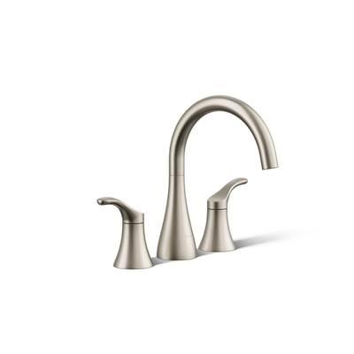 Kohler Simplice Deck-mount bath faucet trim - Vibrant Brushed Nickel by Kohler