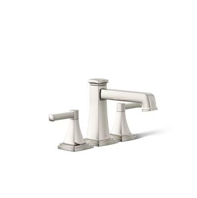 Kohler Riff Deck-mount bath faucet trim with diverter - Vibrant Polished Nickel by Kohler