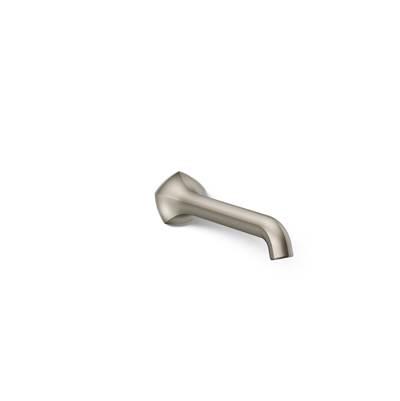 Kohler Occasion Wall-mount bathroom sink faucet spout with Straight design, 1.2 gpm - Vibrant Brushed Nickel by Kohler