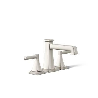 Kohler Riff Deck-mount bath faucet trim - Vibrant Polished Nickel by Kohler