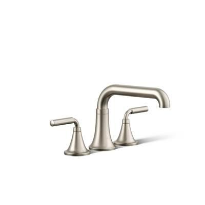 Kohler ToneE Deck-mount bath faucet trim - Vibrant Brushed Nickel by Kohler