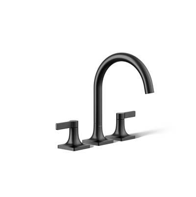 Kohler Venza Deck-mount bath faucet trim - Matte Black by Kohler