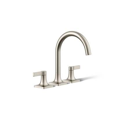 Kohler Venza Deck-mount bath faucet trim - Vibrant Brushed Nickel by Kohler