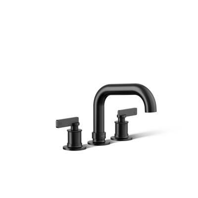 Kohler CastiaE by Studio McGee Deck-mount bath faucet trim - Matte Black by Kohler