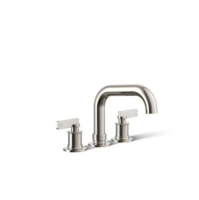 Kohler CastiaE by Studio McGee Deck-mount bath faucet trim - Vibrant Polished Nickel by Kohler