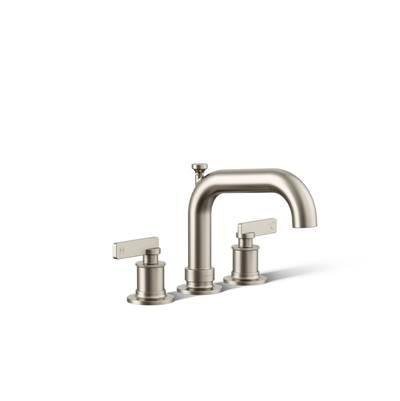 Kohler CastiaE by Studio McGee Deck-mount bath faucet trim with diverter - Vibrant Brushed Nickel by Kohler