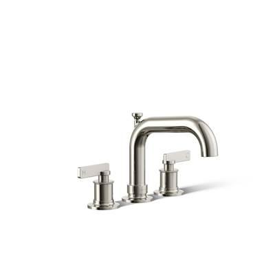 Kohler CastiaE by Studio McGee Deck-mount bath faucet trim with diverter - Vibrant Polished Nickel by Kohler