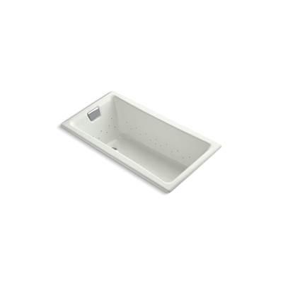 Kohler Tea-for-Two 60'' x 32'' drop-in Heated BubbleMassageE air bath - Dune by Kohler