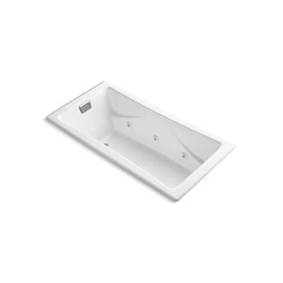 Kohler Tea-for-Two 71-3/4'' x 36'' drop-in/undermount whirlpool bath - White by Kohler