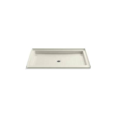 Kohler Purist 48'' x 36'' alcove shower base, center drain - Biscuit by Kohler