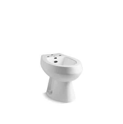 San Tropez Vertical spray bidet with 4 faucet holes