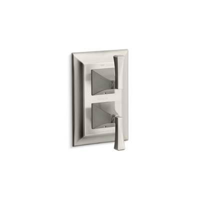 Kohler Memoirs Stately MasterShower temperature and volume control valve trim - Vibrant Brushed Nickel by Kohler