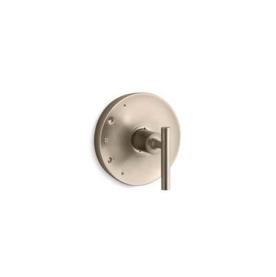 Kohler Purist Rite-Temp valve trim with lever handle - Vibrant Brushed Bronze by Kohler