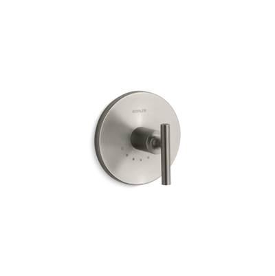 Kohler Purist MasterShower temperature control valve trim with lever handle - Vibrant Brushed Nickel by Kohler