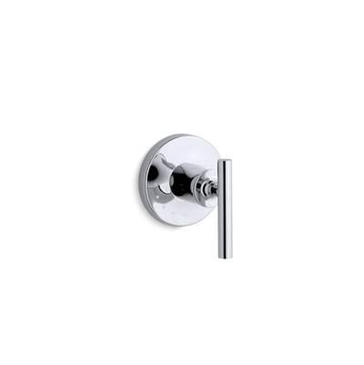 Kohler Purist MasterShower volume control valve trim with lever handle - Polished Chrome by Kohler