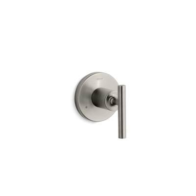 Kohler Purist MasterShower transfer valve trim with lever handle - Vibrant Brushed Nickel by Kohler