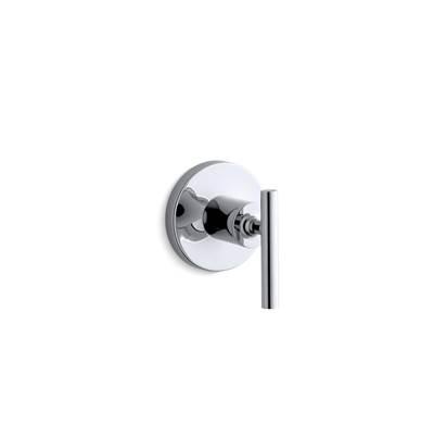 Kohler Purist MasterShower transfer valve trim with lever handle - Polished Chrome by Kohler