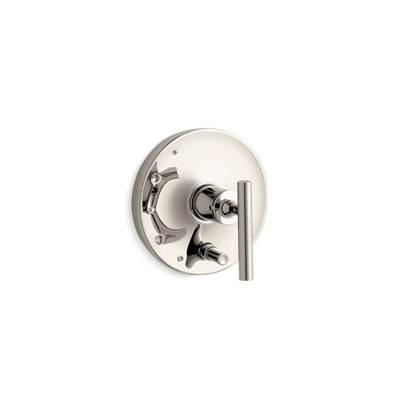 Kohler Purist Rite-Temp valve trim with push-button diverter and lever handle - Vibrant Polished Nickel by Kohler