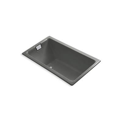Kohler Tea-for-Two 66'' x 36'' drop-in/undermount bath - Thunder Grey by Kohler