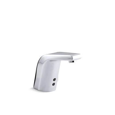 Kohler Sculpted Touchless single-hole lavatory faucet with InsightE sensor technology and temperature mixer, HES-powered, 0.5 gpm - Polished Chrome by Kohler
