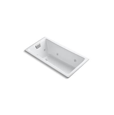 Kohler Tea-for-Two 60'' x 32'' drop-in/undermount whirlpool bath - White by Kohler