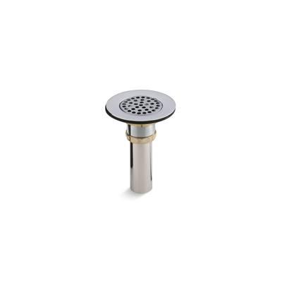 Brass sink drain and strainer with tailpiece for 3-1/2'' to 4'' outlet - Polished Chrome by Kohler