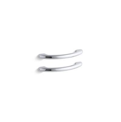 Kohler Grab bars for whirlpool baths with Spa/Massage package - Polished Chrome by Kohler