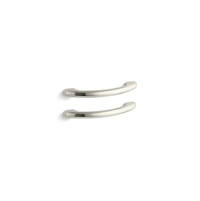 Kohler Grab bars for whirlpool baths with Spa/Massage package - Vibrant Polished Nickel by Kohler