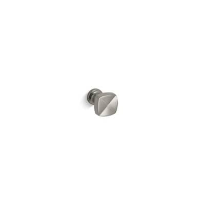 Kohler Margaux Knob cabinet hardware - Vibrant Brushed Nickel