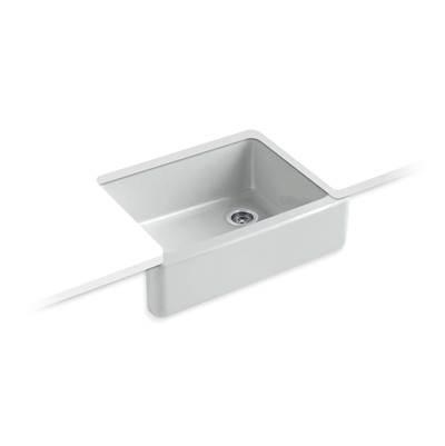 Kohler | Whitehaven | Self Trimming Kitchen Sink - Ice Grey