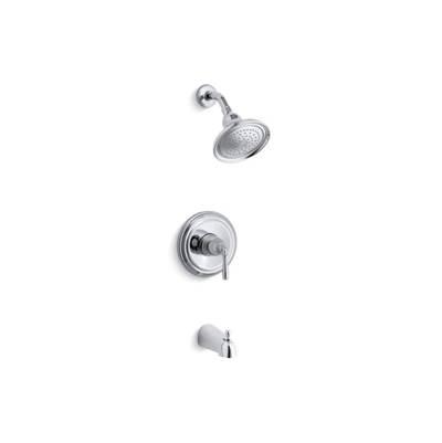 Kohler Devonshire Rite-Temp bath and shower trim with slip-fit spout and 2.5 gpm showerhead - Polished Chrome by Kohler