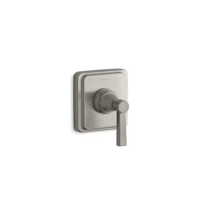 Kohler Pinstripe Pure MasterShower transfer valve trim lever handle - Vibrant Brushed Nickel by Kohler