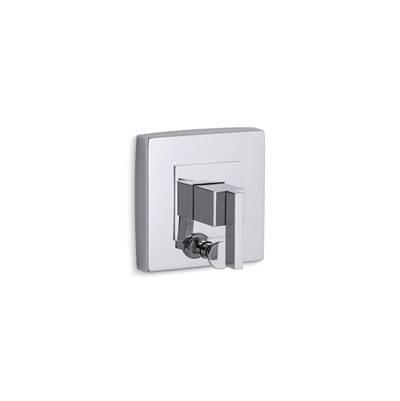 Kohler Loure Rite-Temp valve trim with push-button diverter - Polished Chrome by Kohler