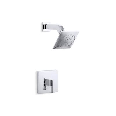 Kohler Loure Rite-Temp shower trim kit, 2.5 gpm - Polished Chrome