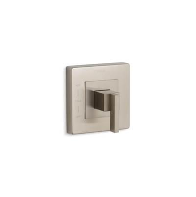 Kohler Loure Rite-Temp valve trim - Vibrant Brushed Nickel by Kohler