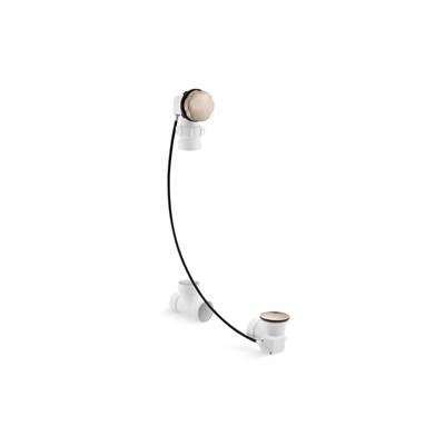 Kohler Clearflo Cable bath drain, less PVC tubing - Vibrant Brushed Bronze by Kohler