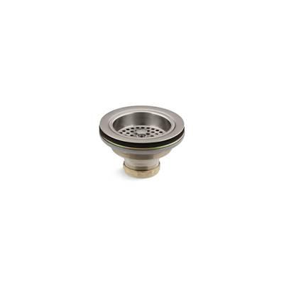Duostrainer Sink drain and strainer basket, less tailpiece - Vibrant Brushed Nickel