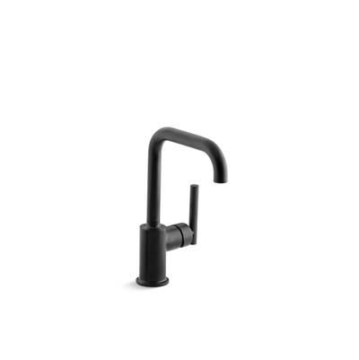 Kohler Purist Single-handle bar sink faucet - Matte Black by Kohler