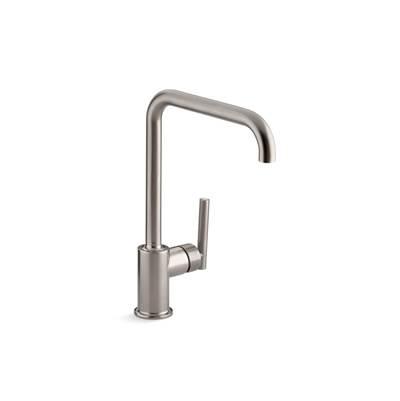 Kohler | Purist | Single Hole Kitchen Faucet - Vibrant Stainless by Kohler