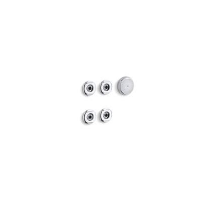 Kohler Flexjet Whirlpool trim kit with four jets - Polished Chrome by Kohler