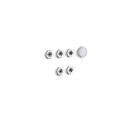 Kohler Flexjet Whirlpool trim kit with five jets - Polished Chrome by Kohler