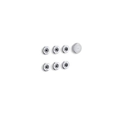 Kohler Flexjet Whirlpool trim kit with six jets - Polished Chrome by Kohler