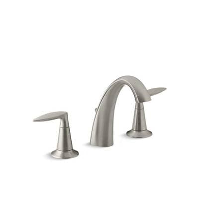 Kohler | Alteo | Widespread Bathroom Sink Faucet - Vibrant Brushed Nickel